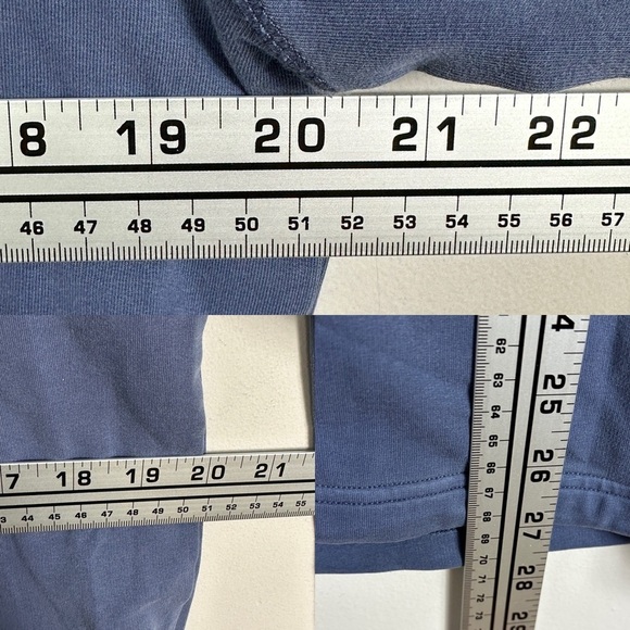 NEW Rhone Bolina Henley Hoodie Blue Medium 2021 Lightweight Hooded Sweatshirt M‎ - Picture 11 of 12